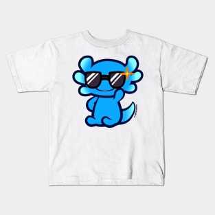 Oli Axolotl Cool by Patoli Studio Kids T-Shirt
